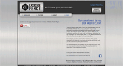 Desktop Screenshot of eastsidefenceinc.com